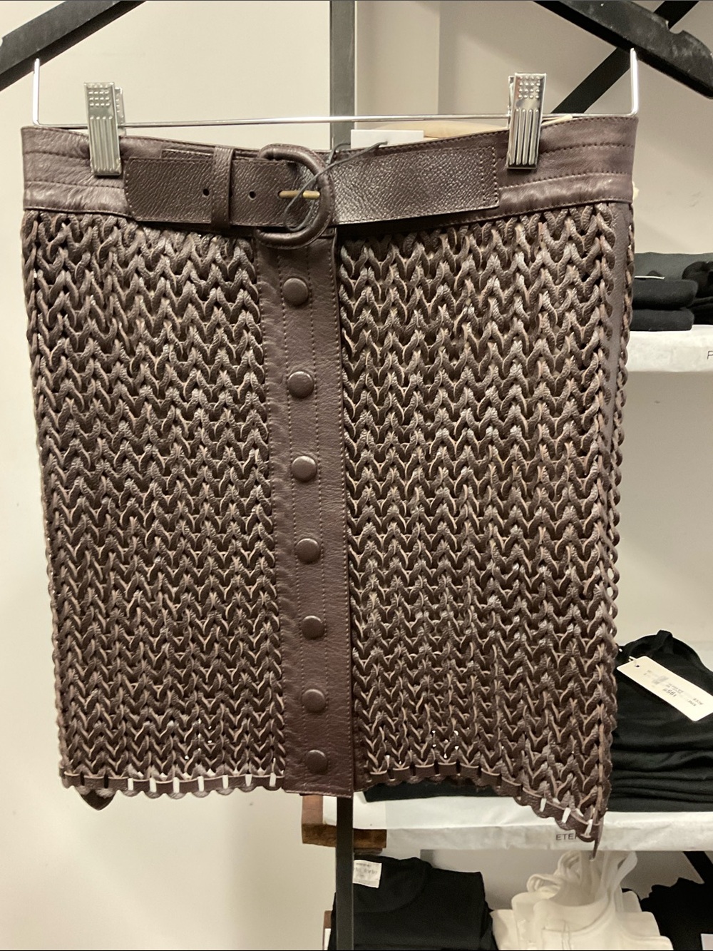 Rope Skirt with Belt